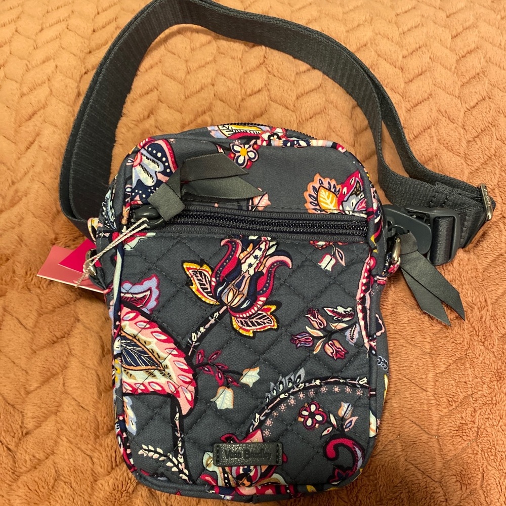 NWT Vera Bradley Small Convertible Crossbody Bag